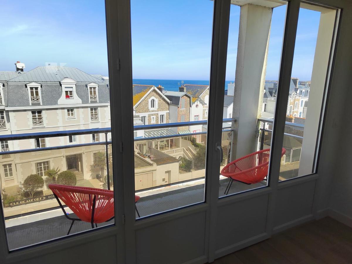 Ker Romain - Sea View - 3 Bedrooms Appt Сен-Мало Экстерьер фото
